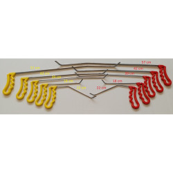 PACK OF 10 RIGHT-LEFT UNDERTROSS TOOLS (thick bars)