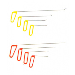 SET OF 8 RIGHT-LEFT UNDERTROSS TOOLS (thin bars)
