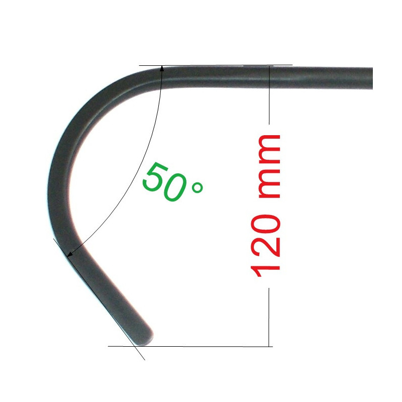 ROTARY BAR 42xØ8 CURVE