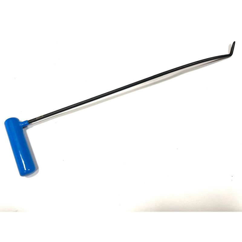 BARRE ALUMINIUM BOMBEE GAUCHE L59 Ø8 (5/8)