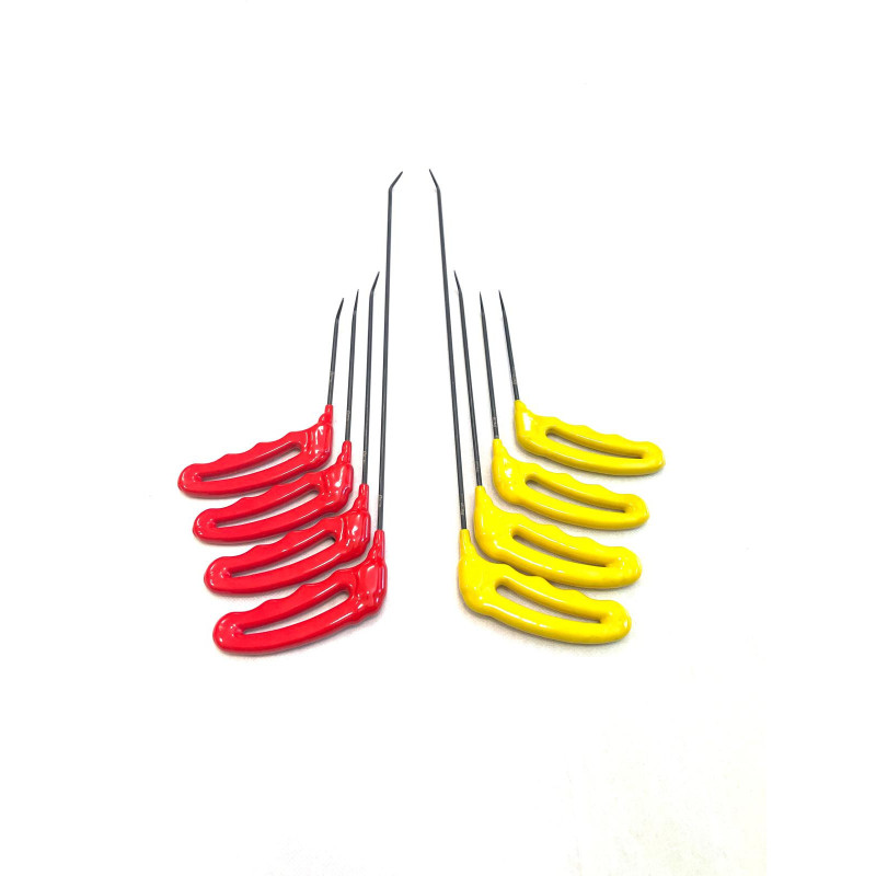 SET OF 8 RIGHT-LEFT UNDERTROSS TOOLS (thin bars)